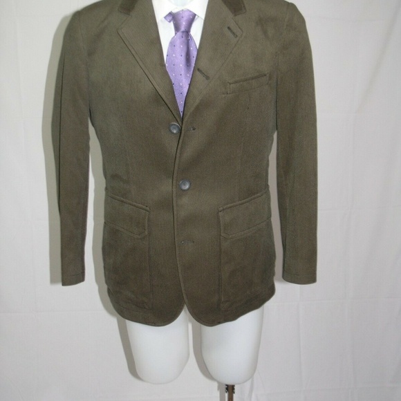 Emporio Armani Green Line Four Roll Three Blazer